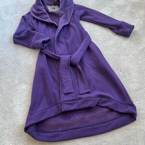 UGG Women's Duffield Purple Robe